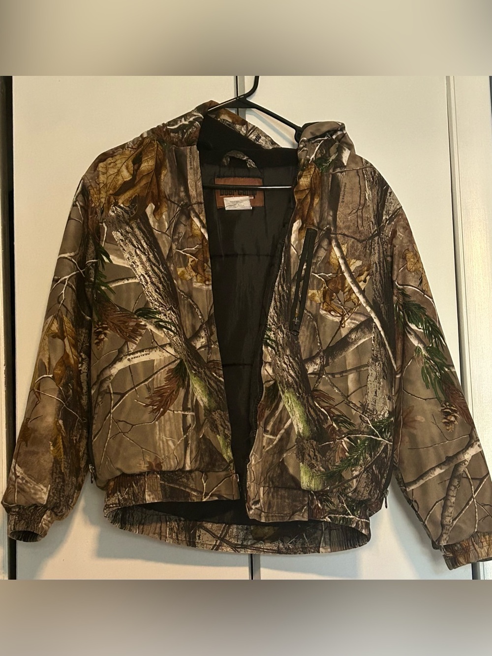 Gamehide Youth Large "Deer Camp" Insulated Camo Hunting Jacket - Realtree AP HD